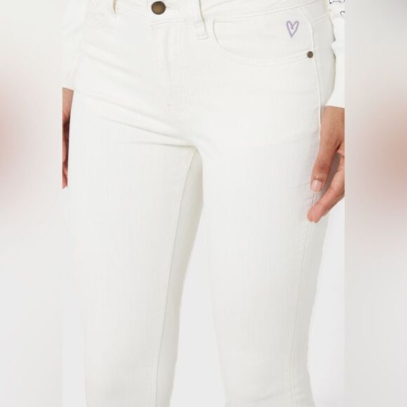 🔥DESIGUAL Jeans stretch sz 2 New - Picture 4 of 13